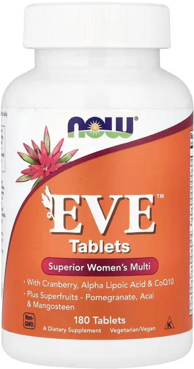 Now Foods Eve Superior Women Multivitamine 180 tabletten