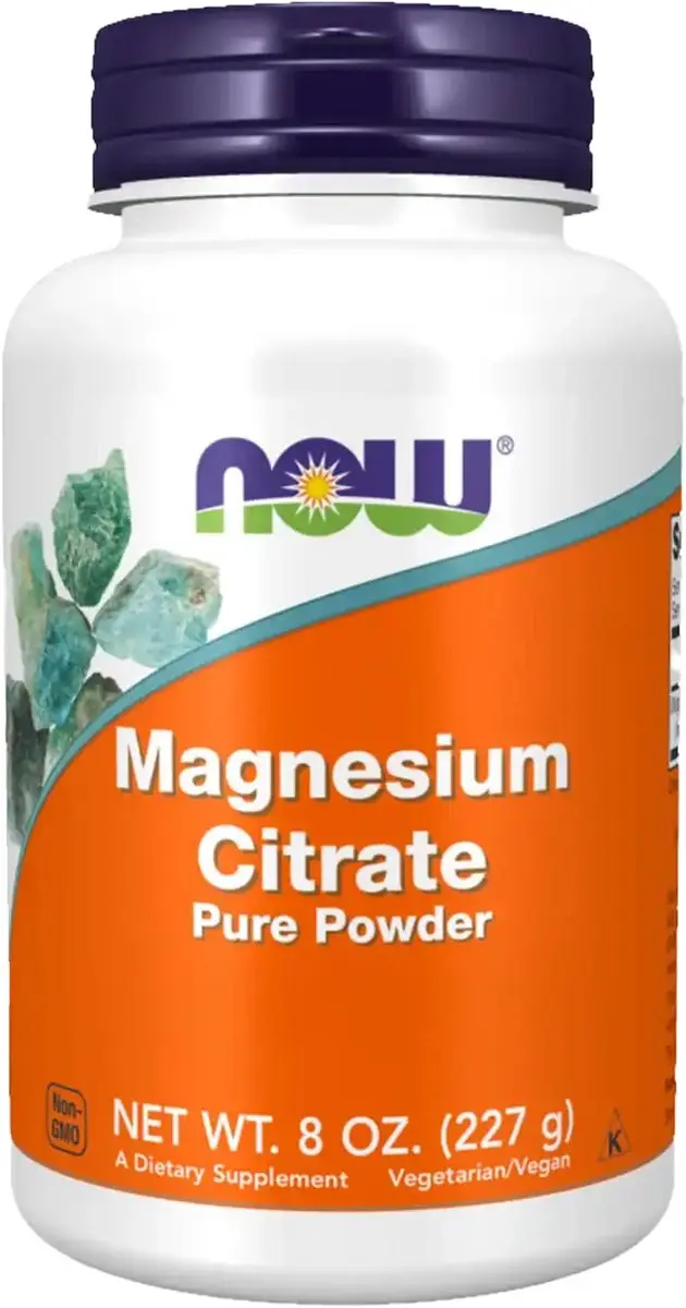 Now Foods Magnesium Citraat Poeder 227g