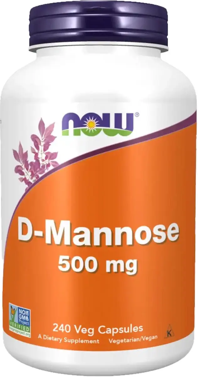 Now Foods D-Mannose 500mg