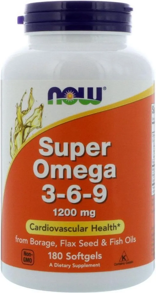Now Foods Super Omega 3-6-9 90 Softgels