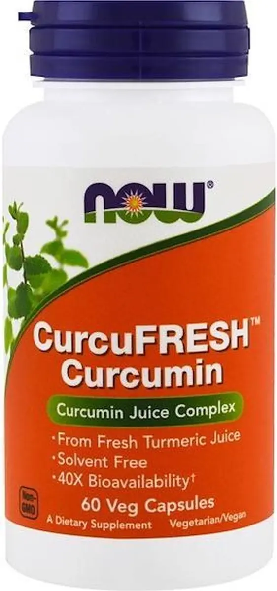 Now Foods Curcufresh 500mg - 60 Vegacaps