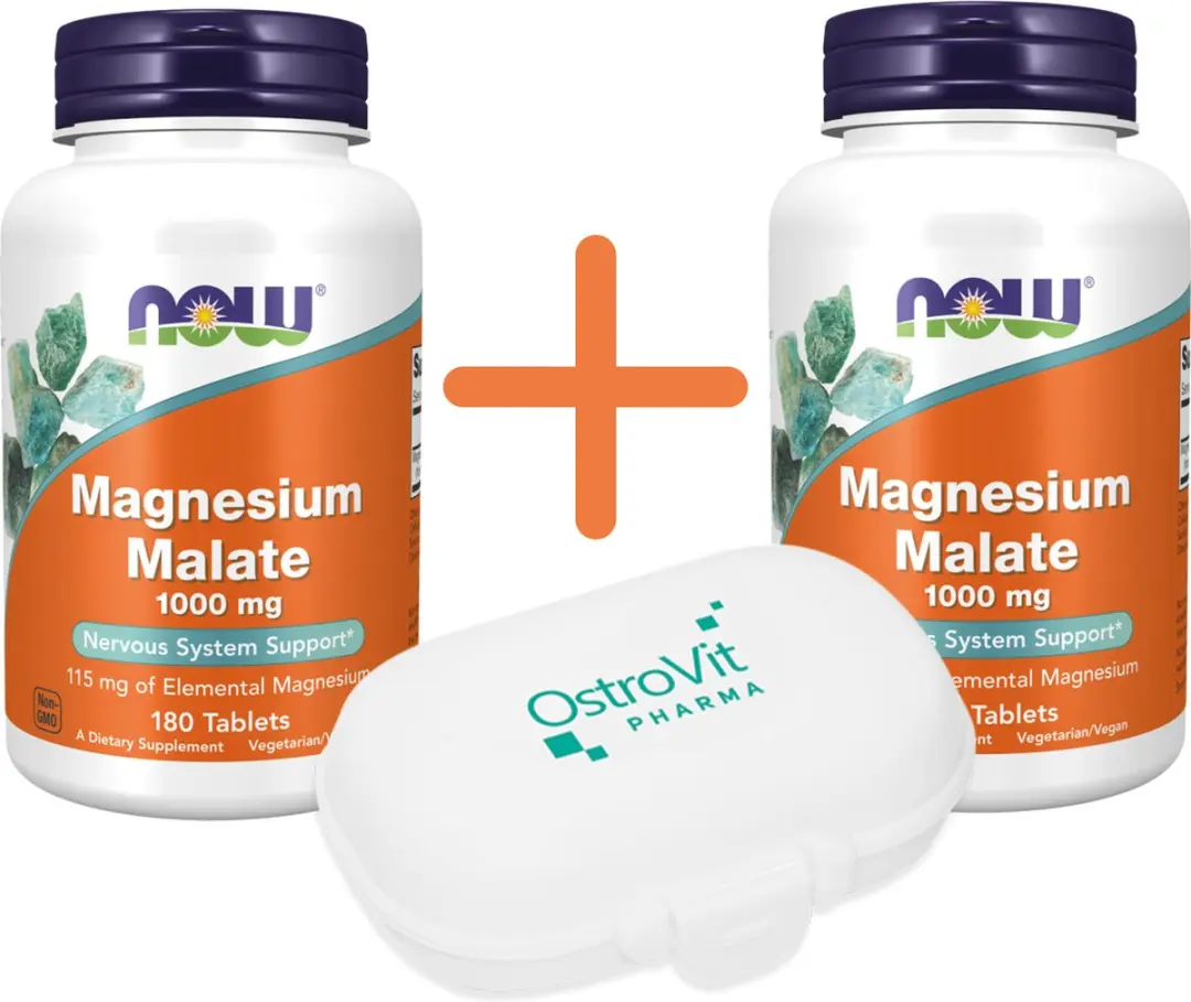Now Foods Magnesium Malate 1000mg