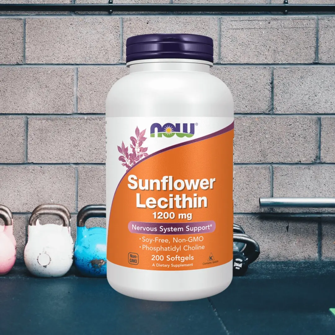 Now Foods Sunflower Lecithin 1200mg Softgels - 200 Stuks