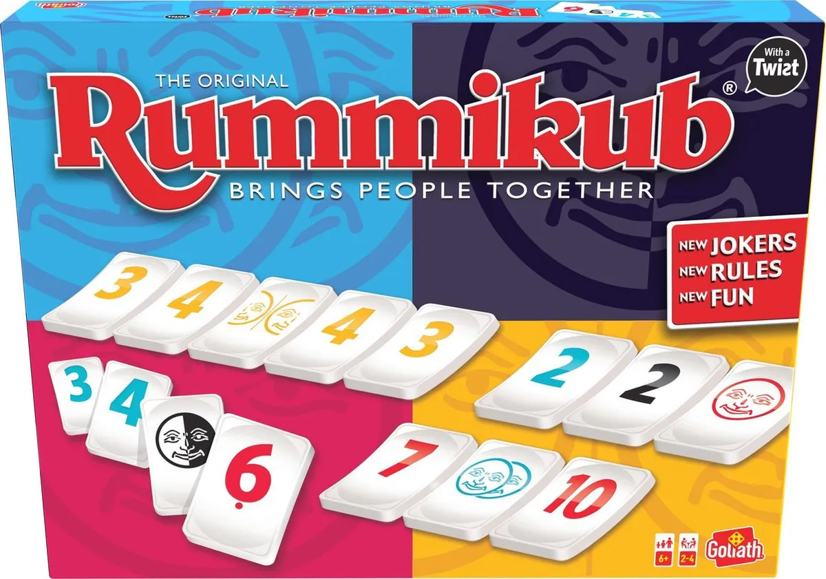 Goliath Rummikub Twist Bordspel - 2-4 Spelers