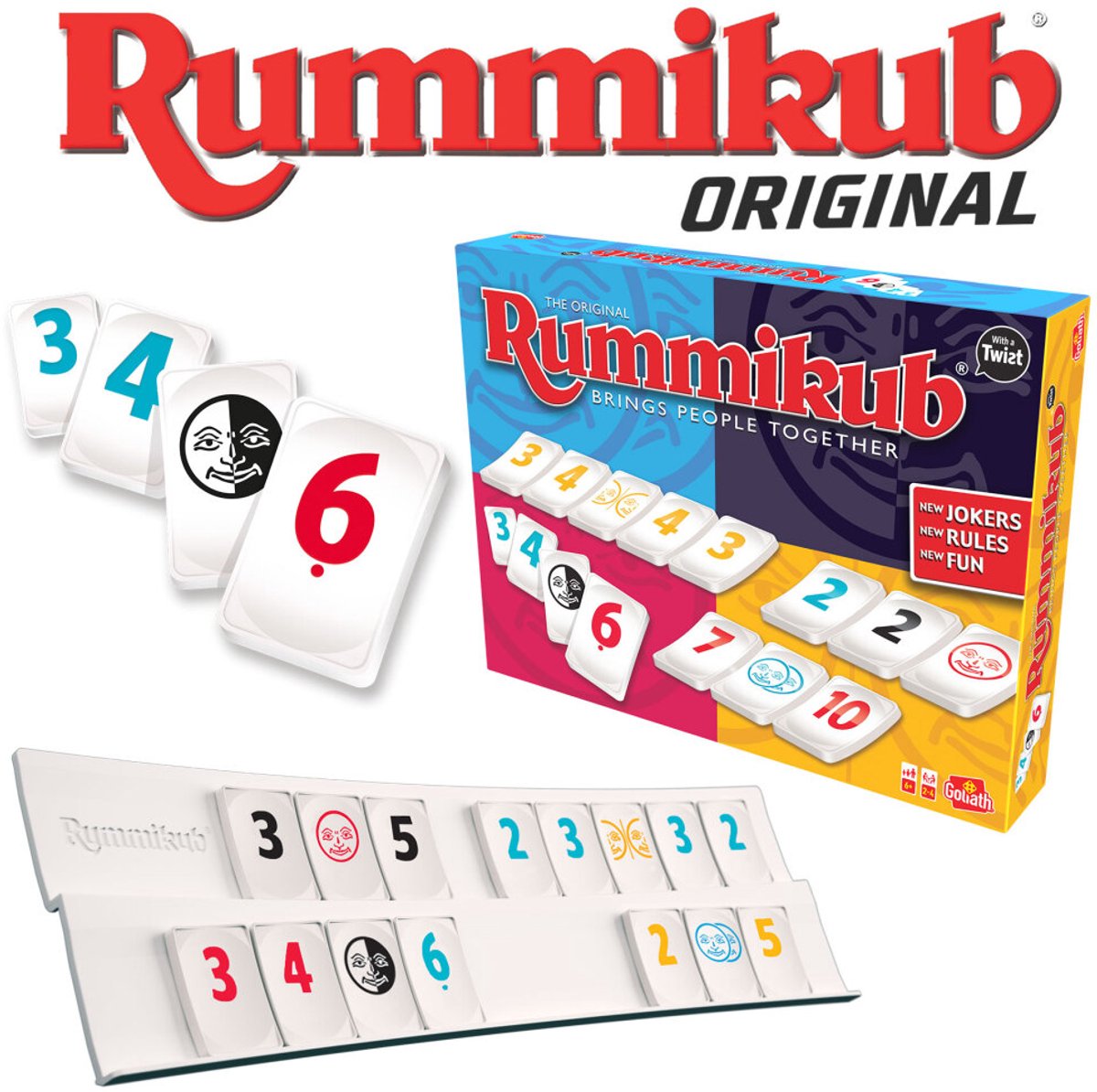 Goliath Rummikub Twist - Bordspel - Gezelschapsspel