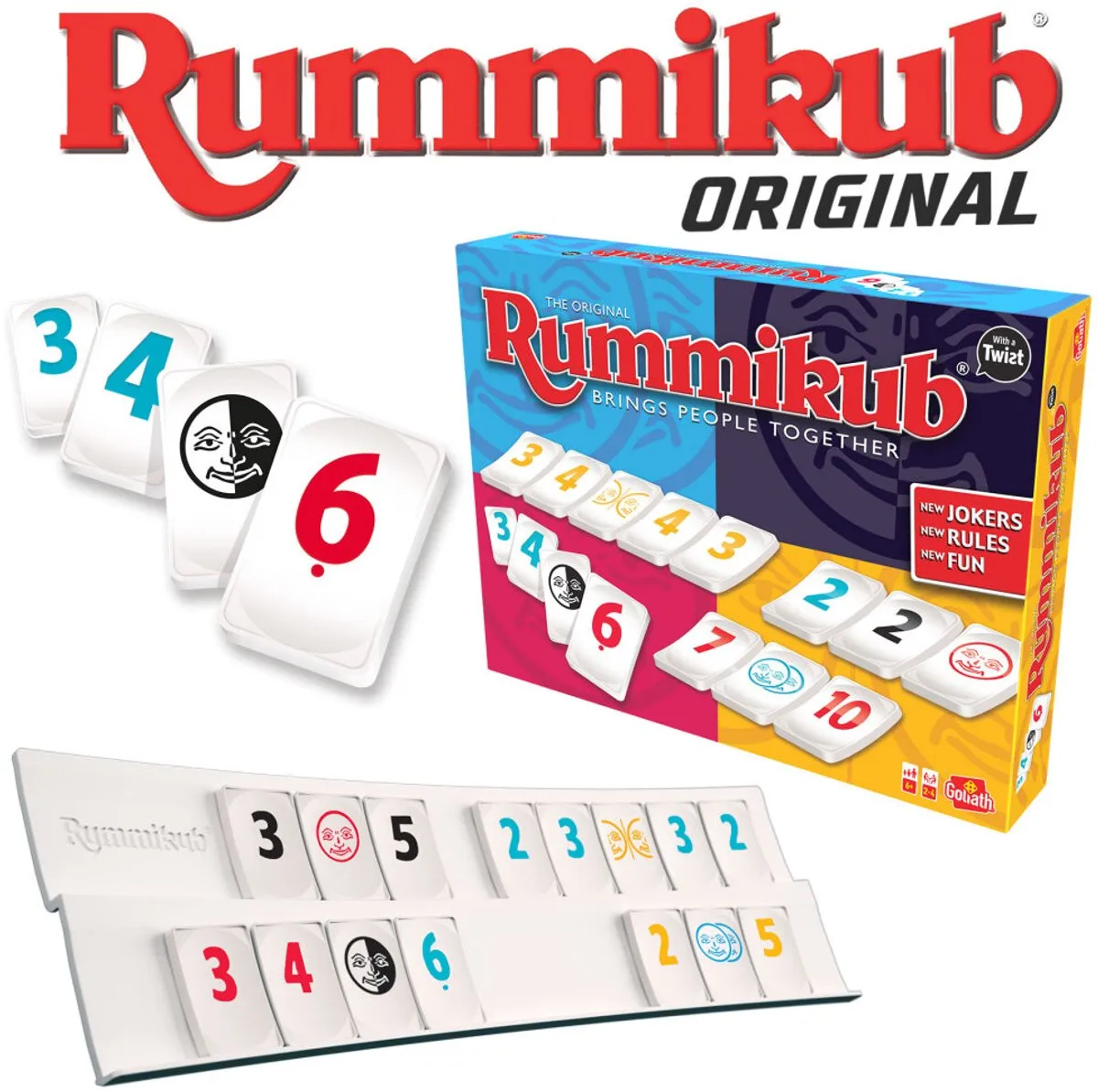 Goliath Rummikub Twist Bordspel - 2-4 Spelers