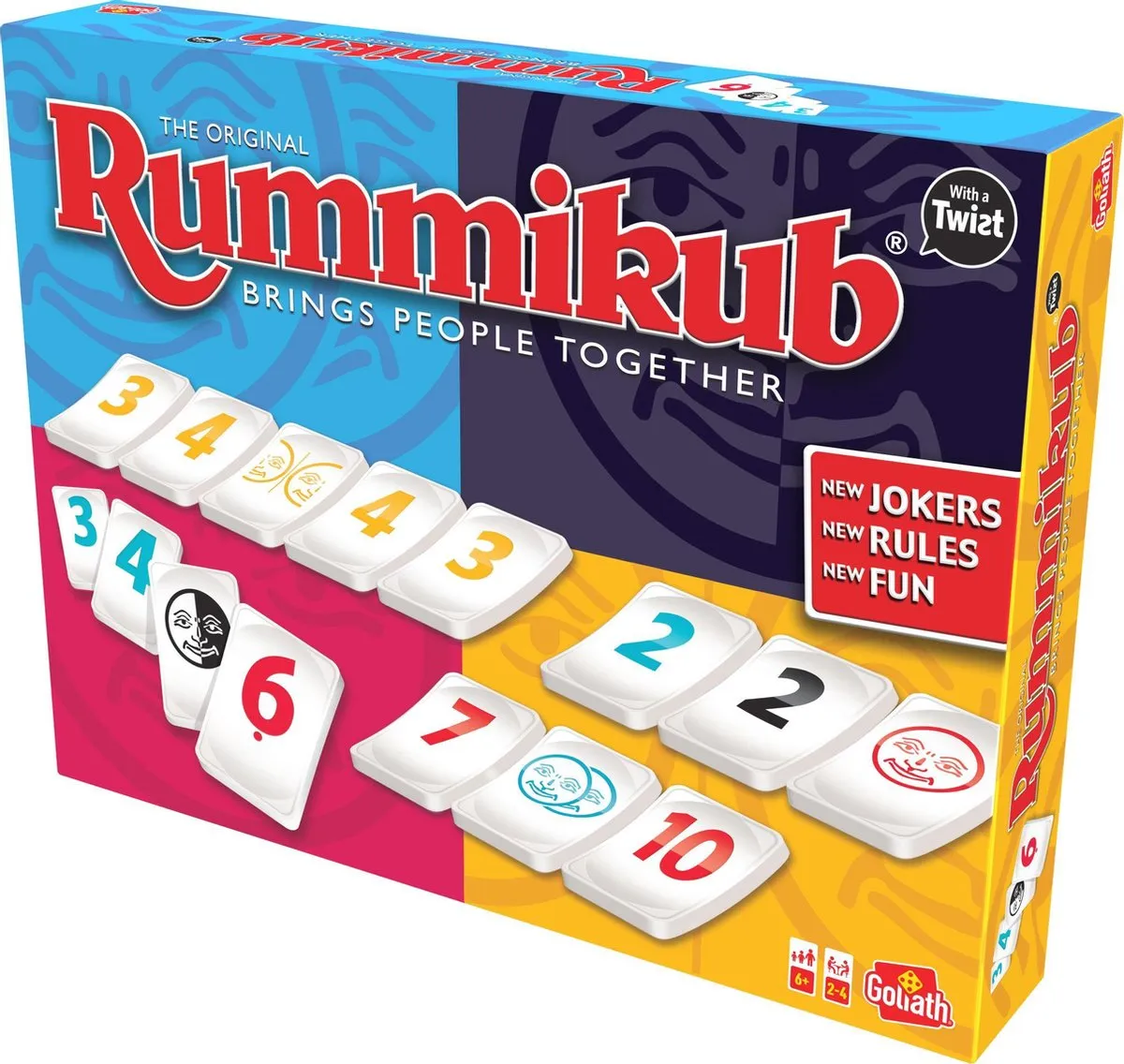 Goliath Rummikub Twist Bordspel - 2-4 Spelers