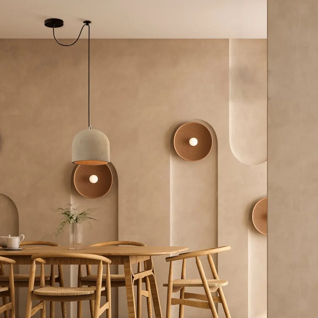 Maytoni Broni Hanglamp - Ø20cm - Zwart