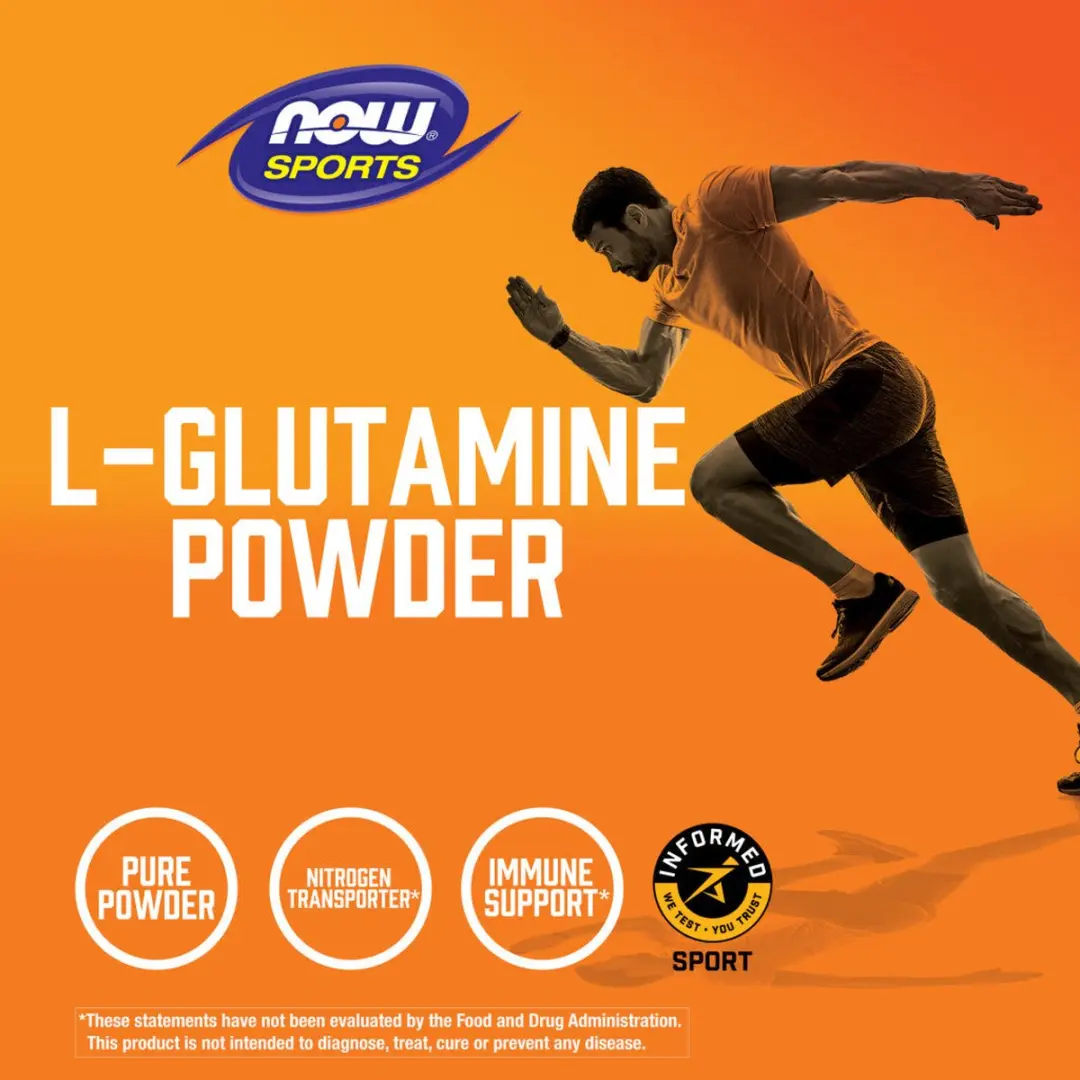 Now Foods L-Glutamine Poeder 170g