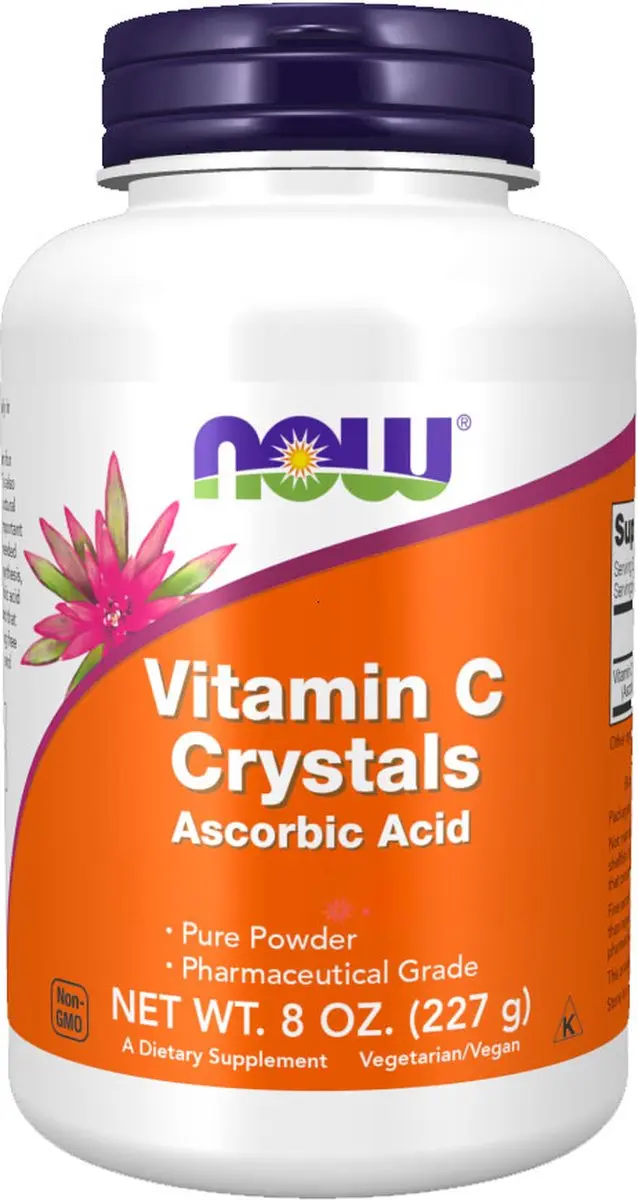 Now Foods Vitamine C Kristallen 227g