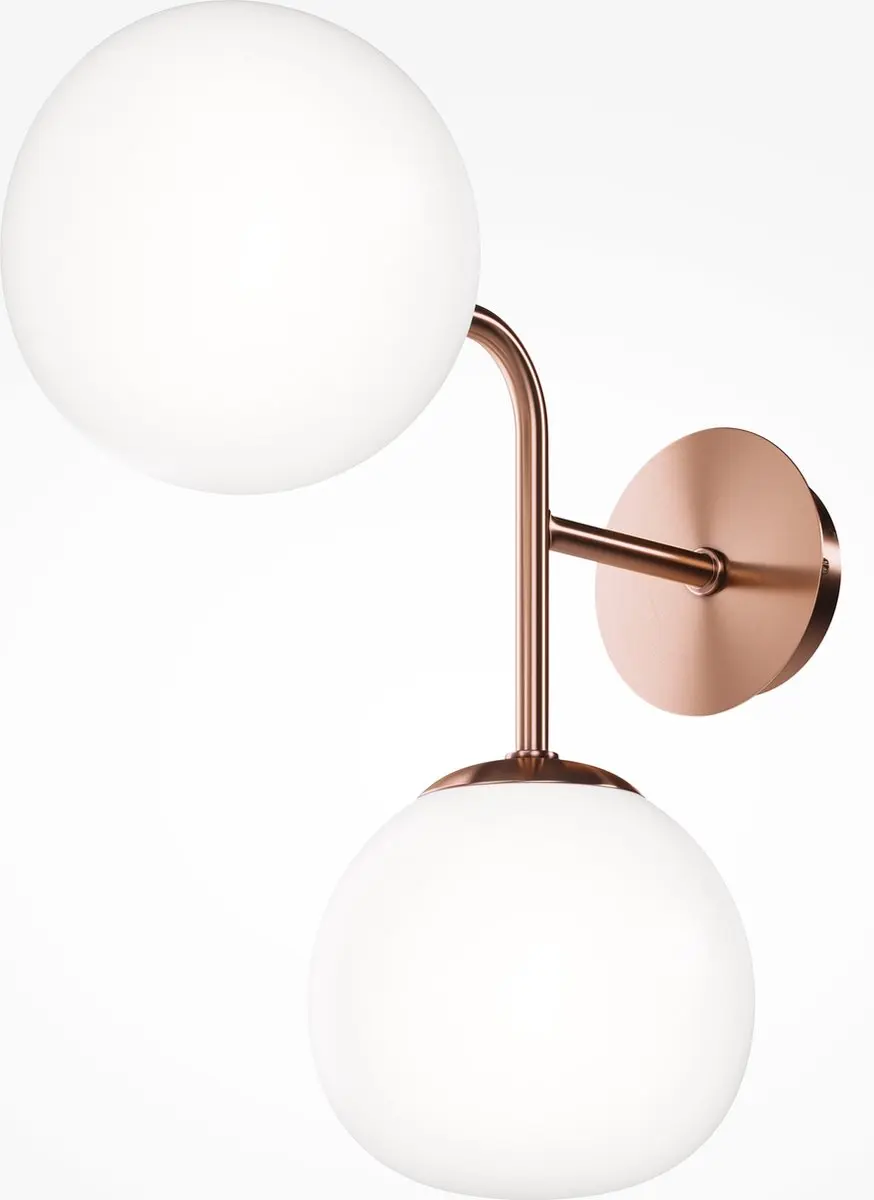 Maytoni Wandlamp Erich - 2 Lichtpunten - Goud