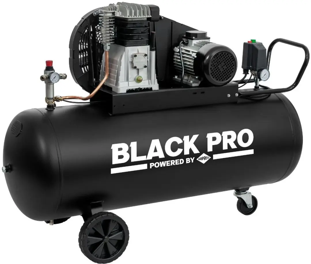 Airpress Black Pro B3800B/200 Compressor 200L