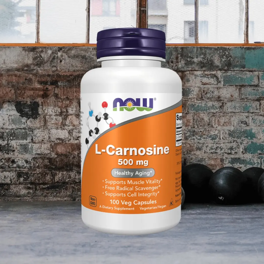 Now Foods L-Carnosine 500mg 100 Vegicaps