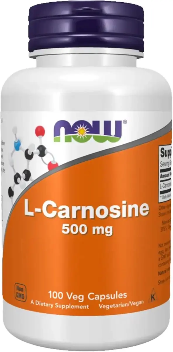 Now Foods L-Carnosine 500mg 100 Vegicaps