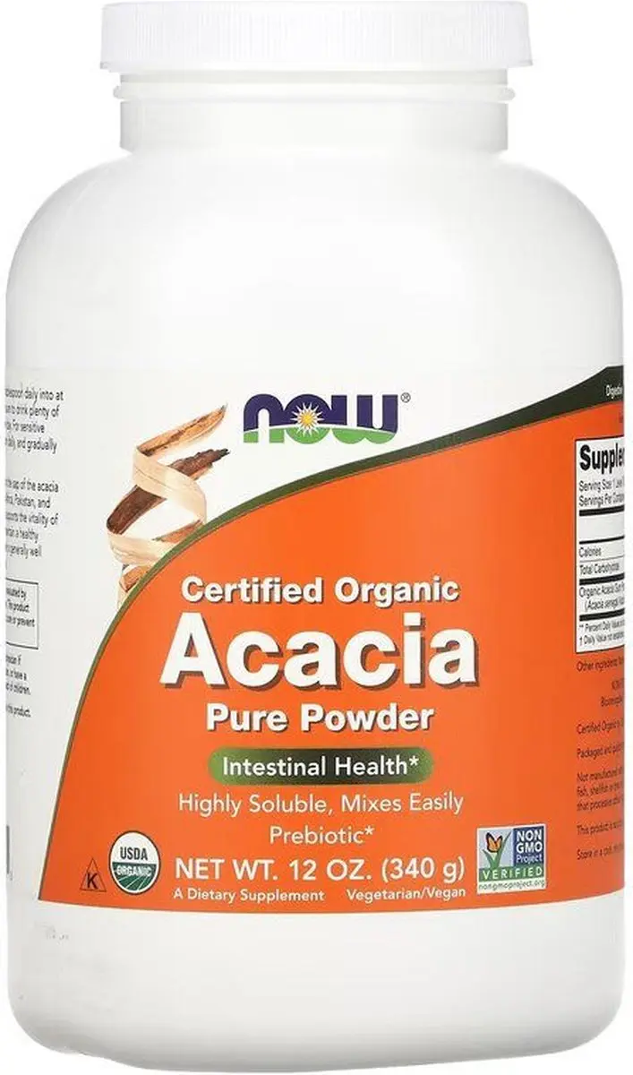 Now Foods Biologische Acacia Vezels 234g