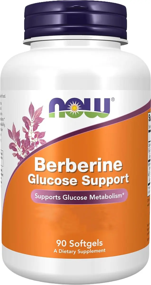 Now Foods Berberine Glucose Support 90 Softgels