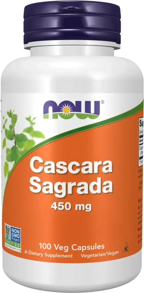 Now Foods Cascara Sagrada 450mg