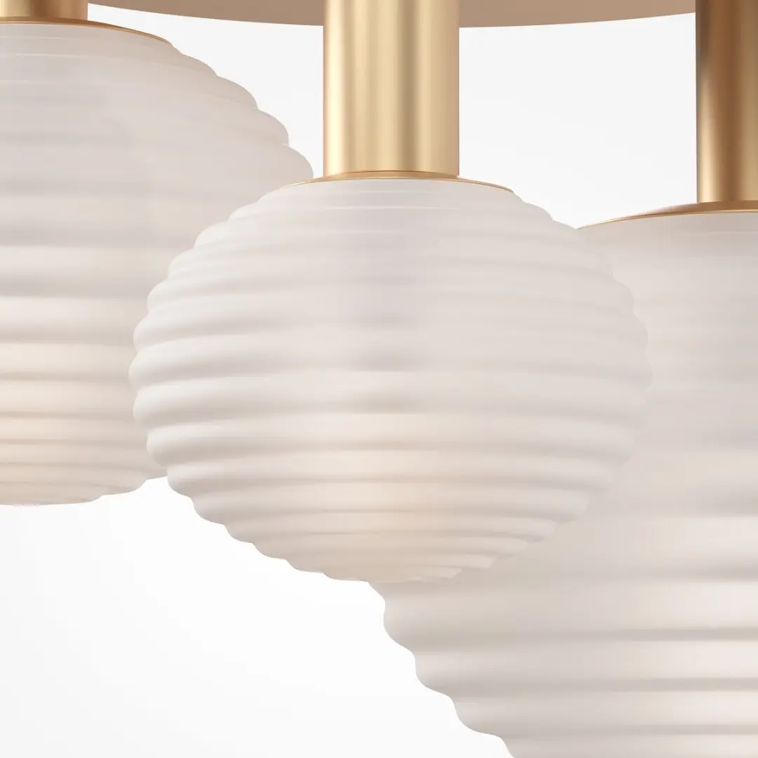 Maytoni Reels Plafondlamp - 3 Lichtpunten - Goud