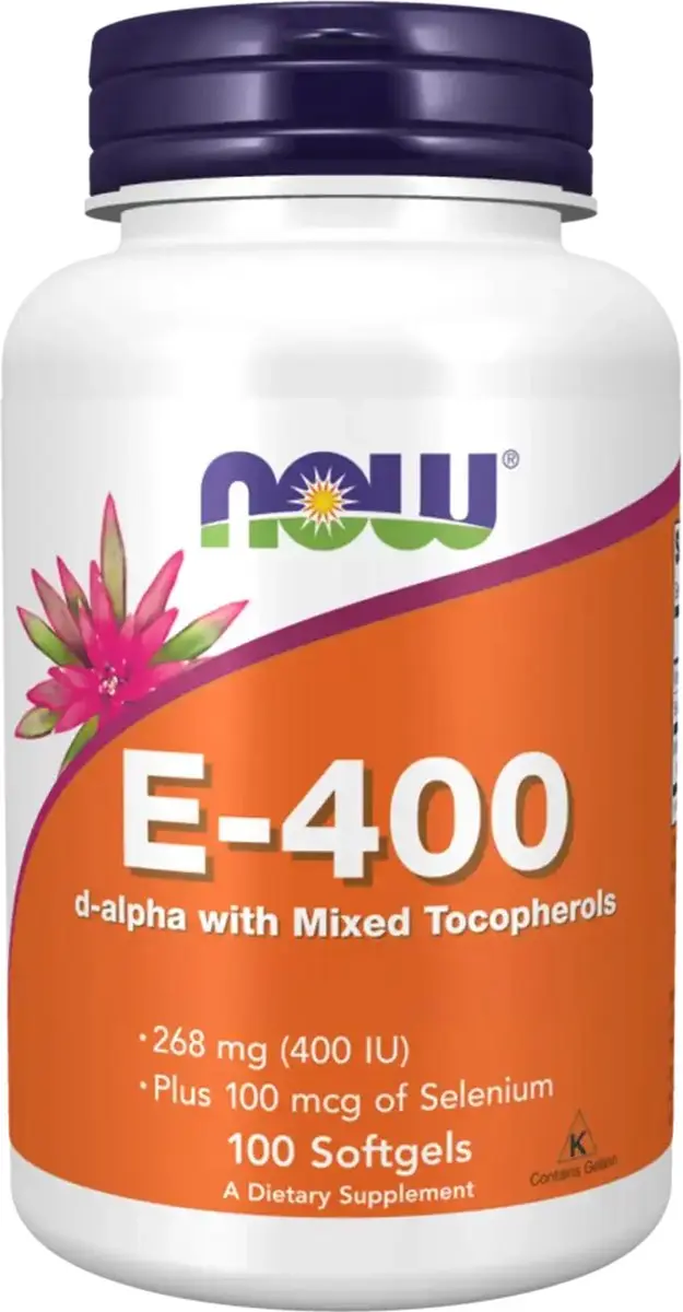 Now Foods E-400 + Selenium 100 Softgels