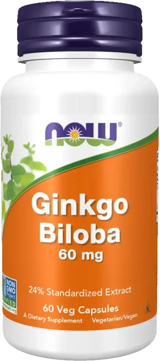 Now Foods Ginkgo Biloba 60 V-caps