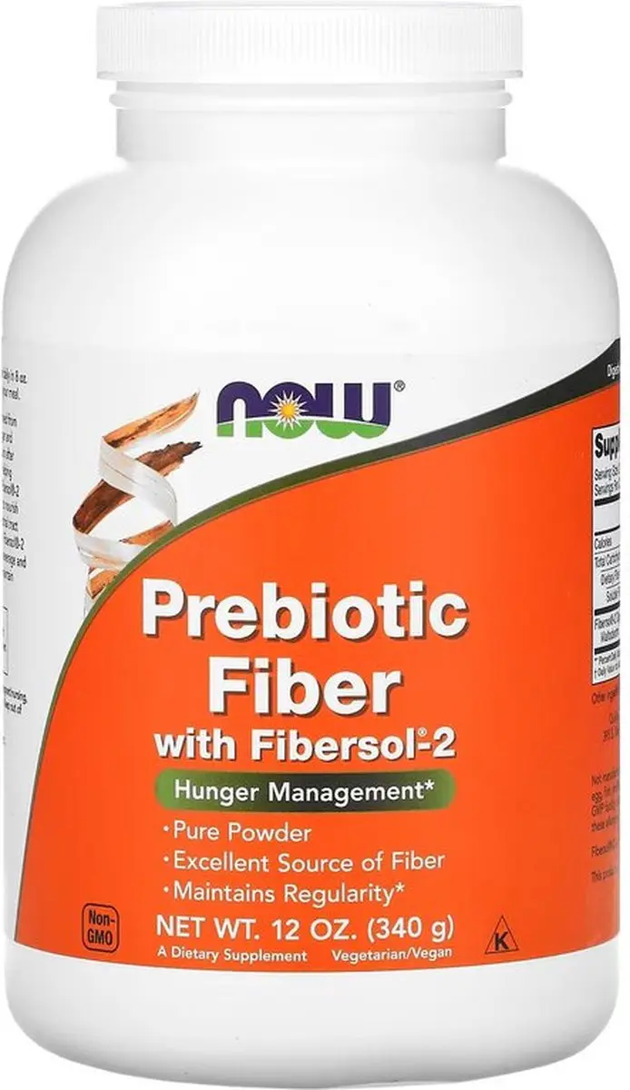 Now Foods Prebiotic Fiber Fibersol-2 Poeder 340g