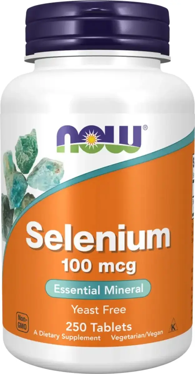 Now Foods Selenium 100 mcg