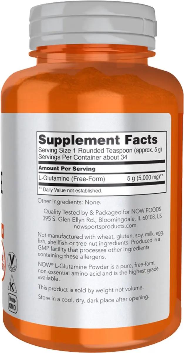 Now Foods L-Glutamine Poeder 1 kg