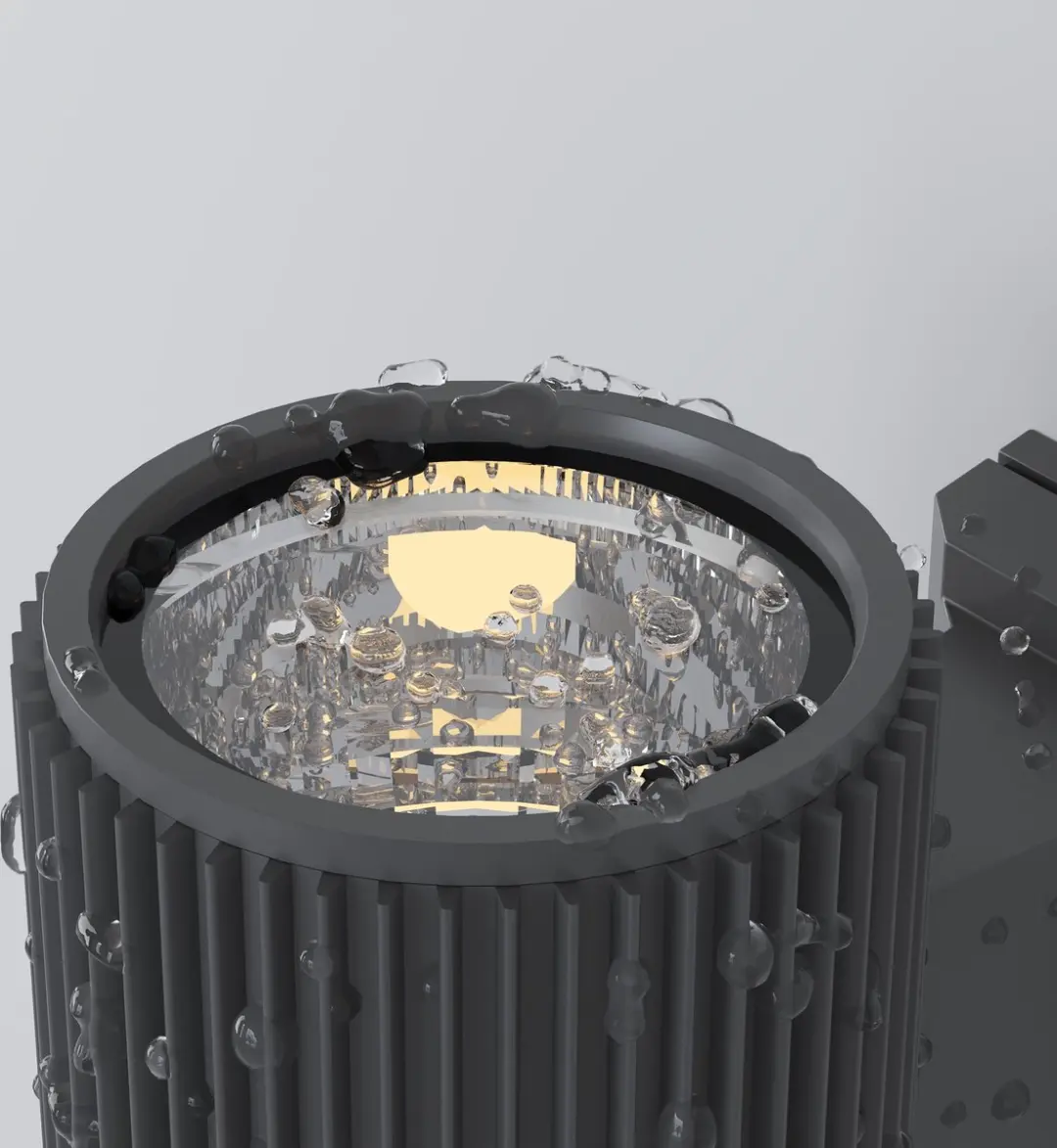 Maytoni Outdoor Wandlamp Rando Ø9,5cm - Grijs