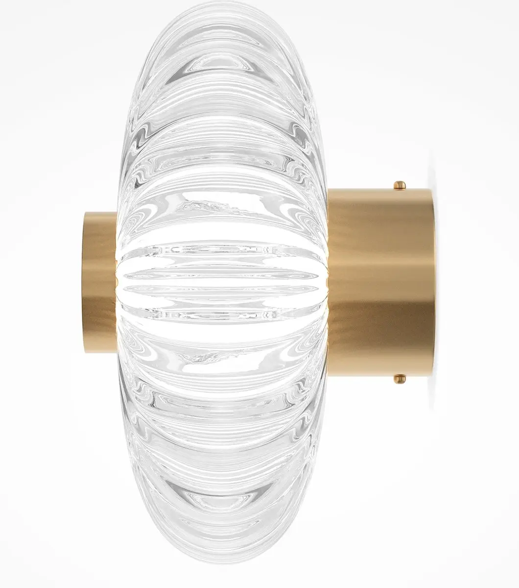 Maytoni Wandlamp Amulet Ø18cm - Goud