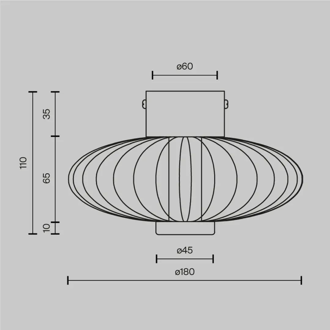 Maytoni Wandlamp Amulet Ø18cm - Goud
