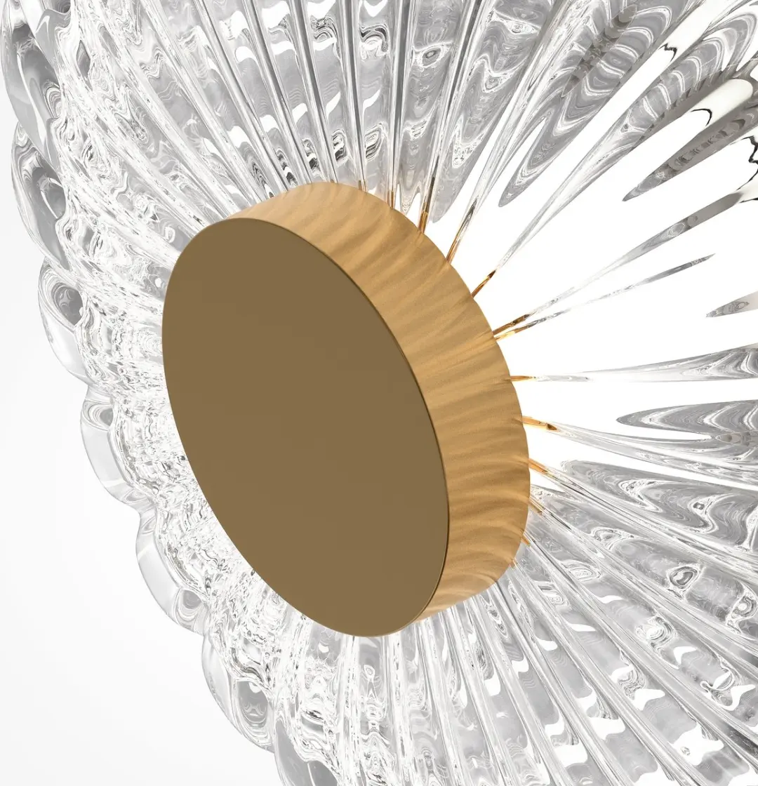 Maytoni Wandlamp Amulet Ø18cm - Goud