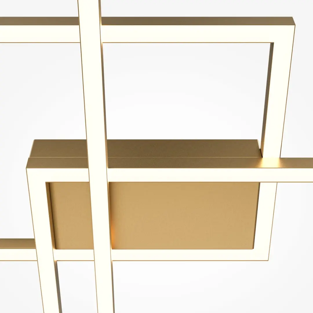 Maytoni Rida Plafondlamp - Goud