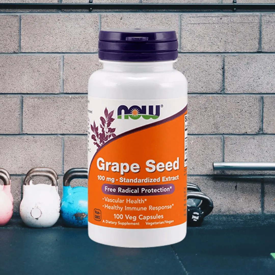 Now Foods Druivenpitextract 100mg - 100 Vcaps