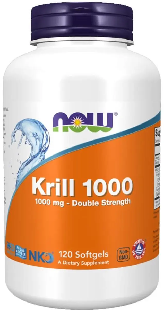 Now Foods Neptune Krill Double Strength 1000mg - 120 Softgels