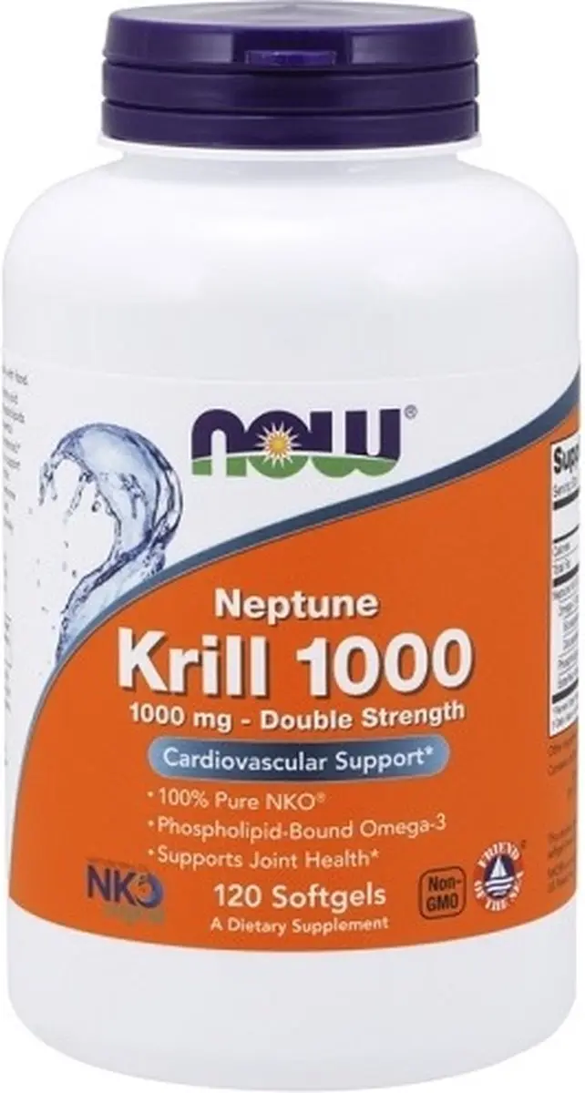 Now Foods Neptune Krill Double Strength 1000mg - 120 Softgels