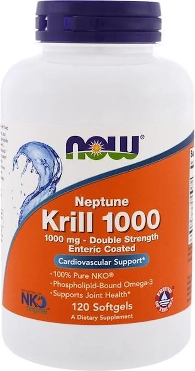 Now Foods Neptune Krill Double Strength 1000mg - 120 Softgels