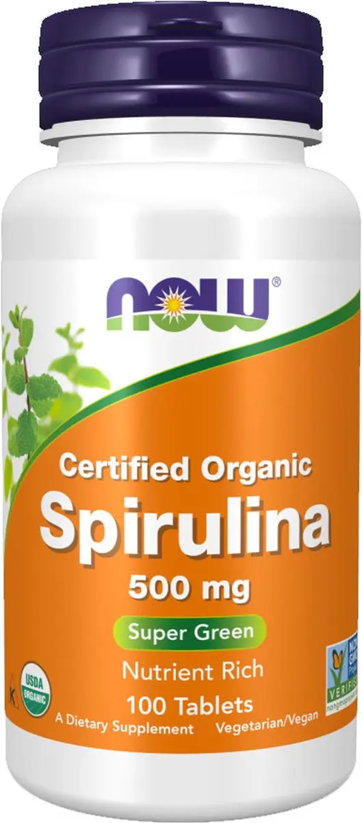 Now Foods Spirulina 500mg