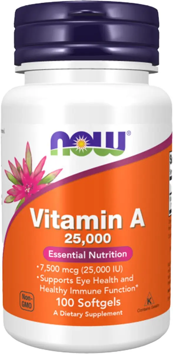 Now Foods Vitamine A 25.000 IE