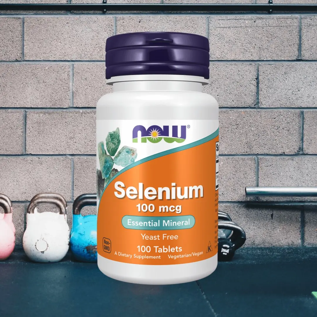Now Foods Selenium 100mcg 100 tabletten