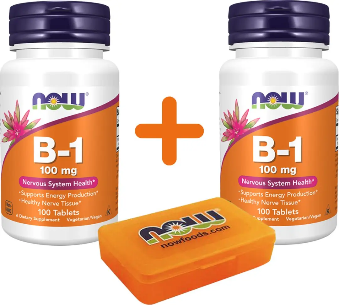Now Foods Vitamine B-1 100mg