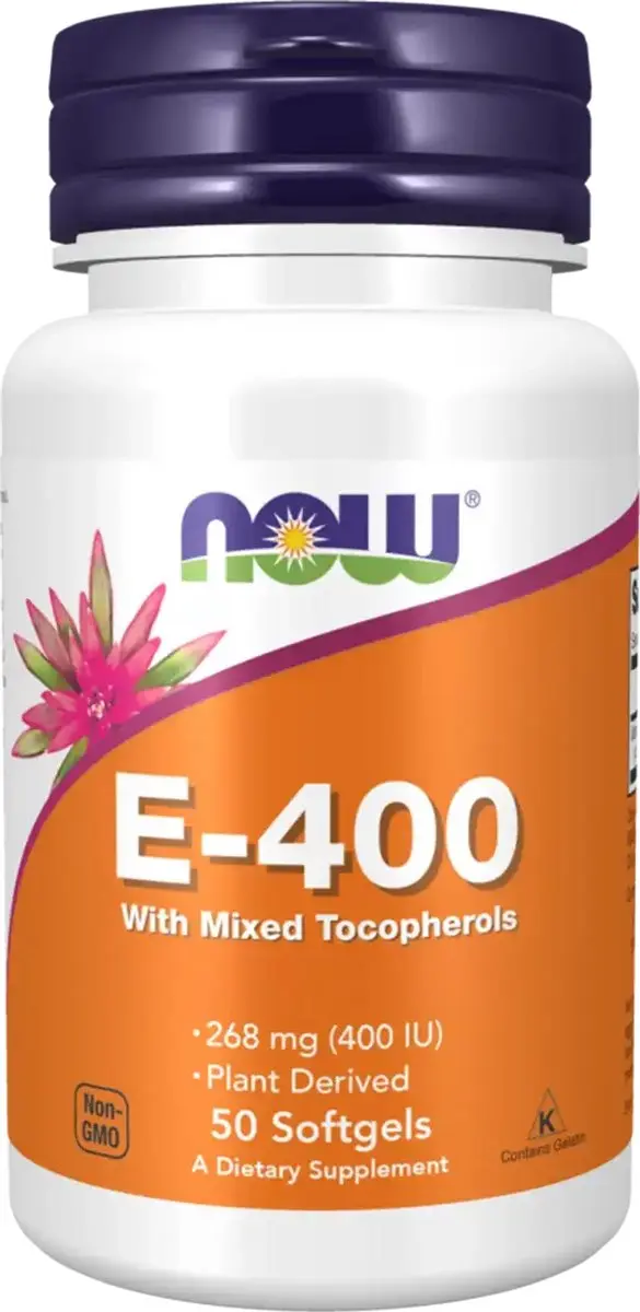 Now Foods Vitamine E 400IU