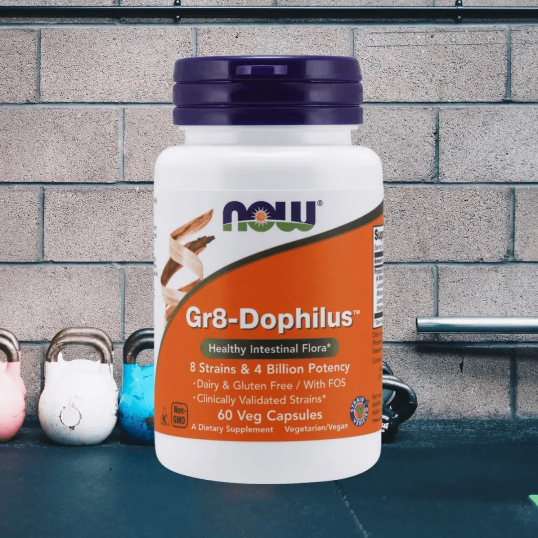 Now Foods Gr8-Dophilus Voedingssupplement 60 Capsules