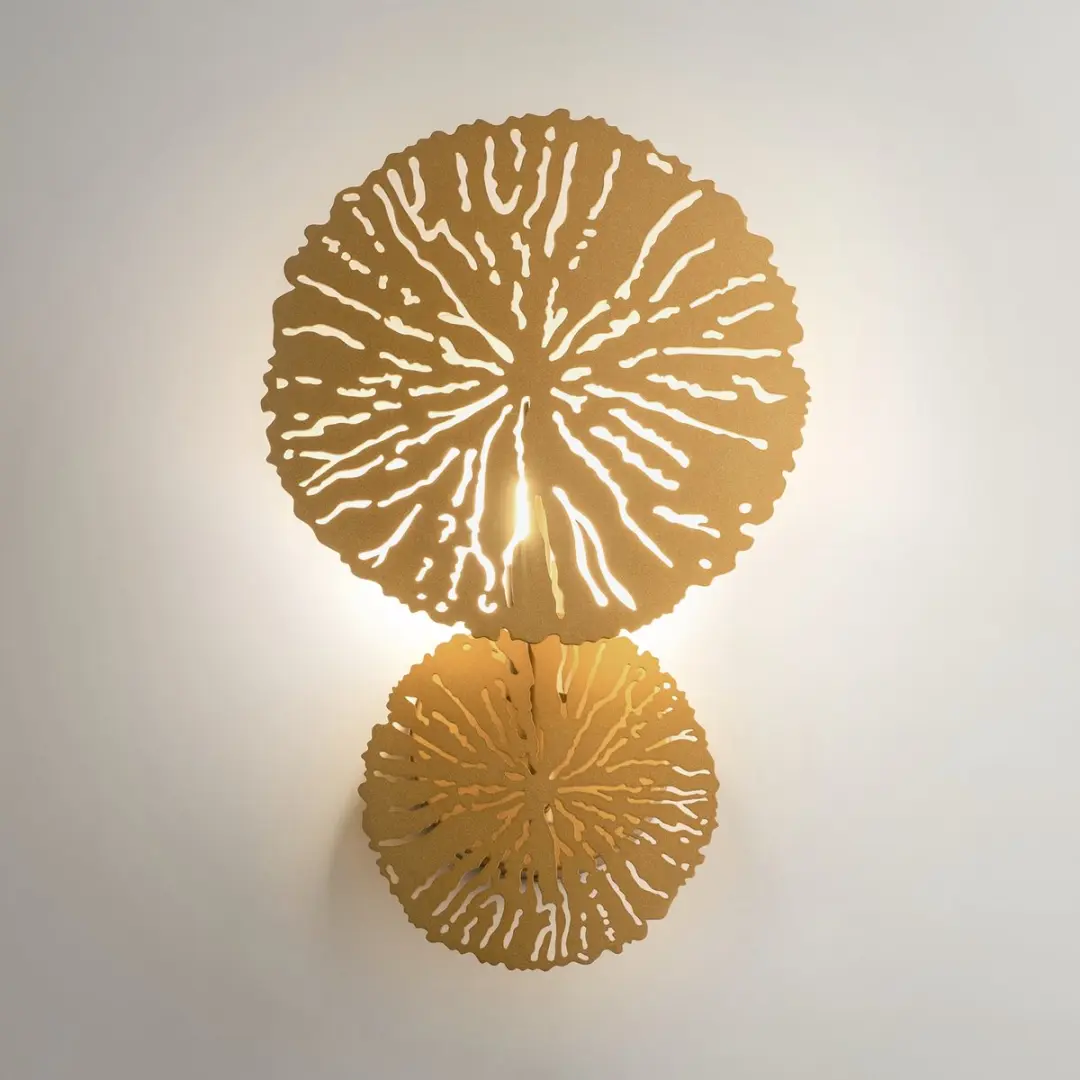 Maytoni Lovetann Wandlamp - Goud - Ø23cm