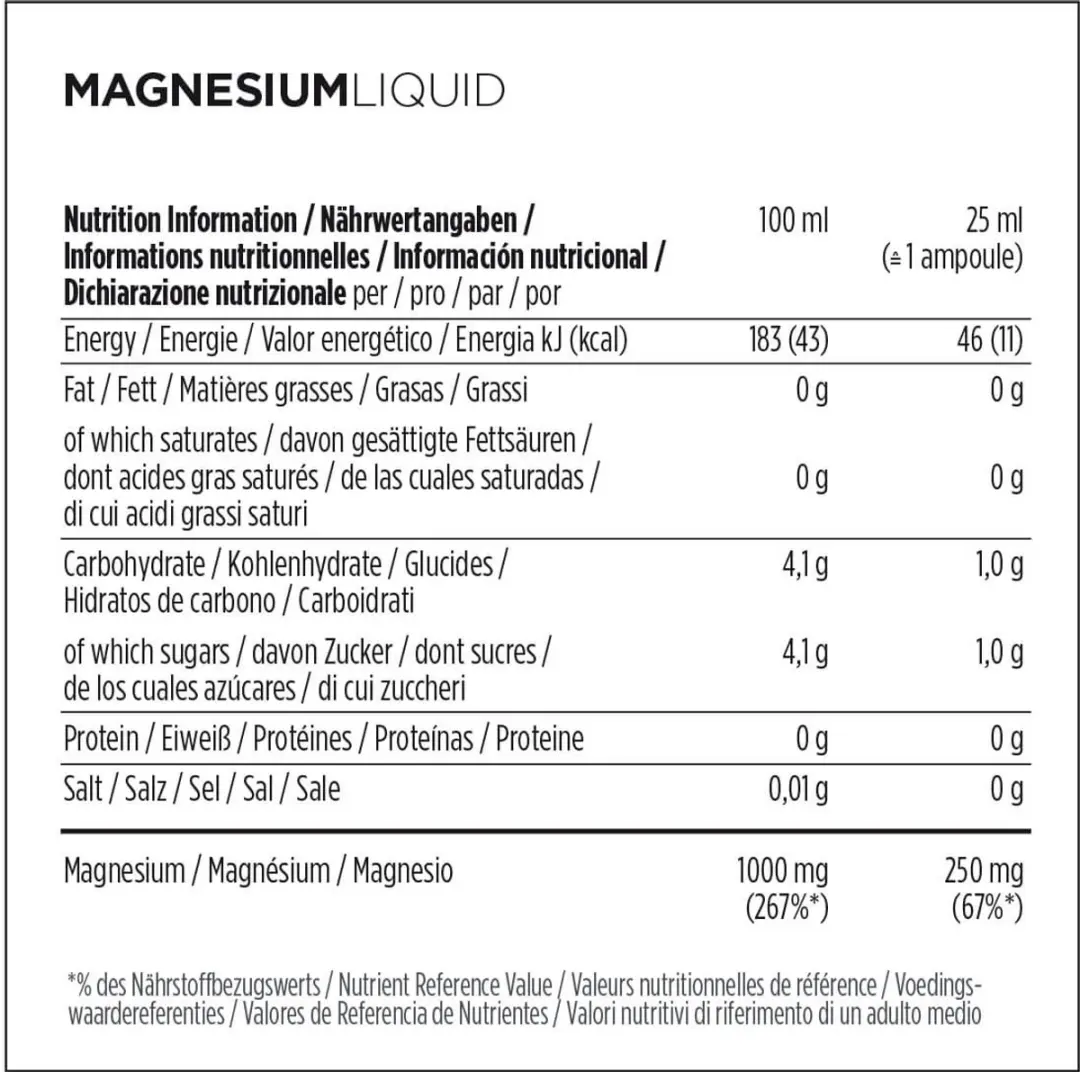 PowerBar Magnesium Liquid 25ml - Citroen