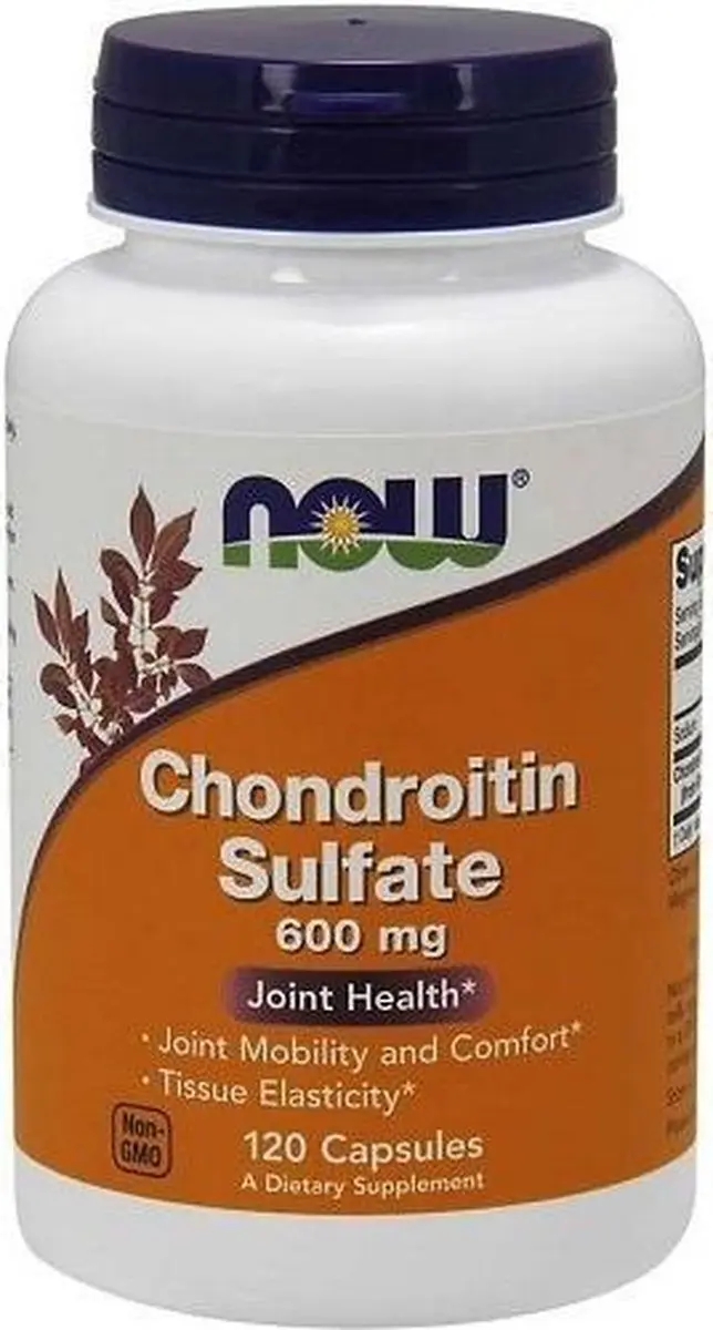 Now Foods Chondroitine Sulfate 600mg - 120 Capsules