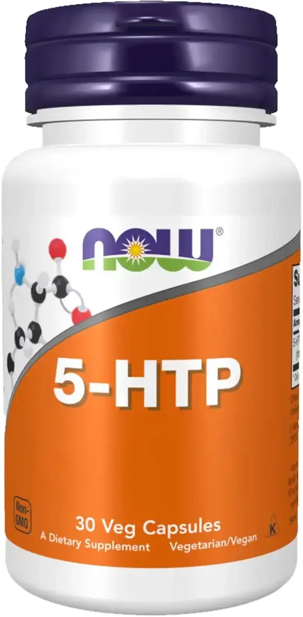 Now Foods 5-HTP 50mg - 180 Stuks