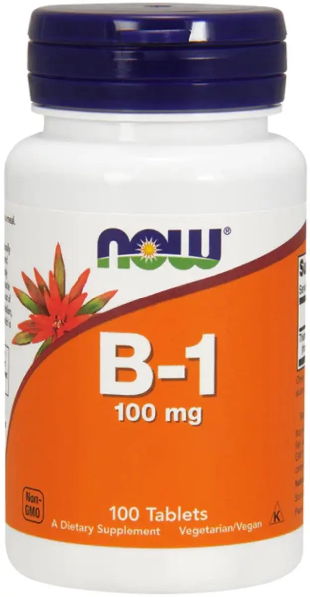 Now Foods Vitamine B1 100mg