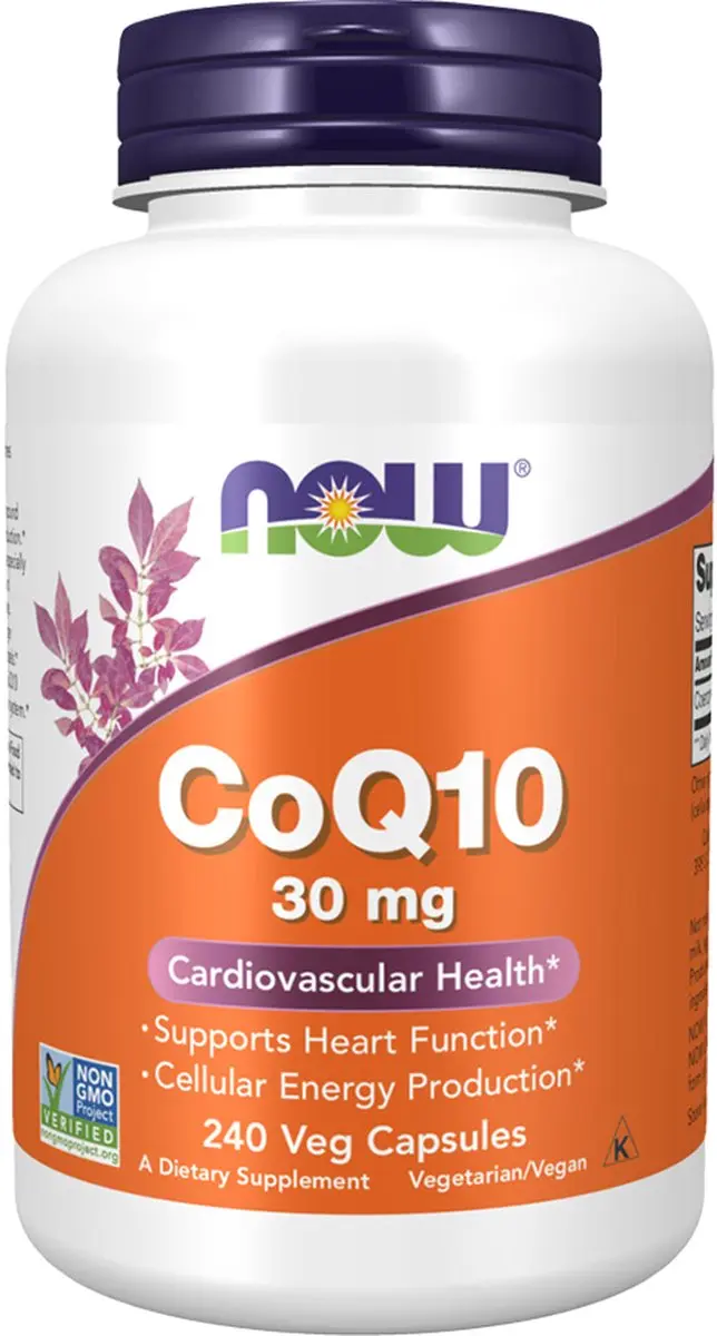 Now Foods CoQ10 30mg - 120 Vcaps