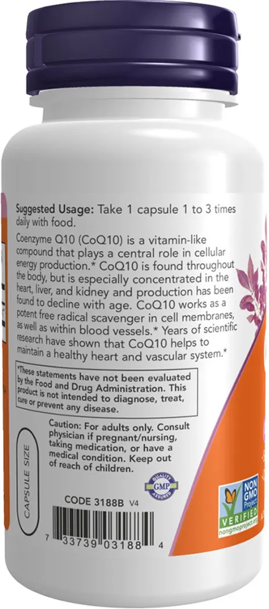 Now Foods CoQ10 30mg - 120 Vcaps