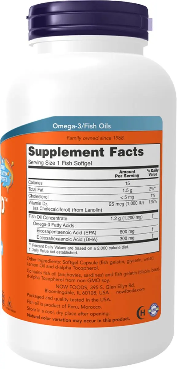 Now Foods Ultra Omega 3-D - 90 Softgels